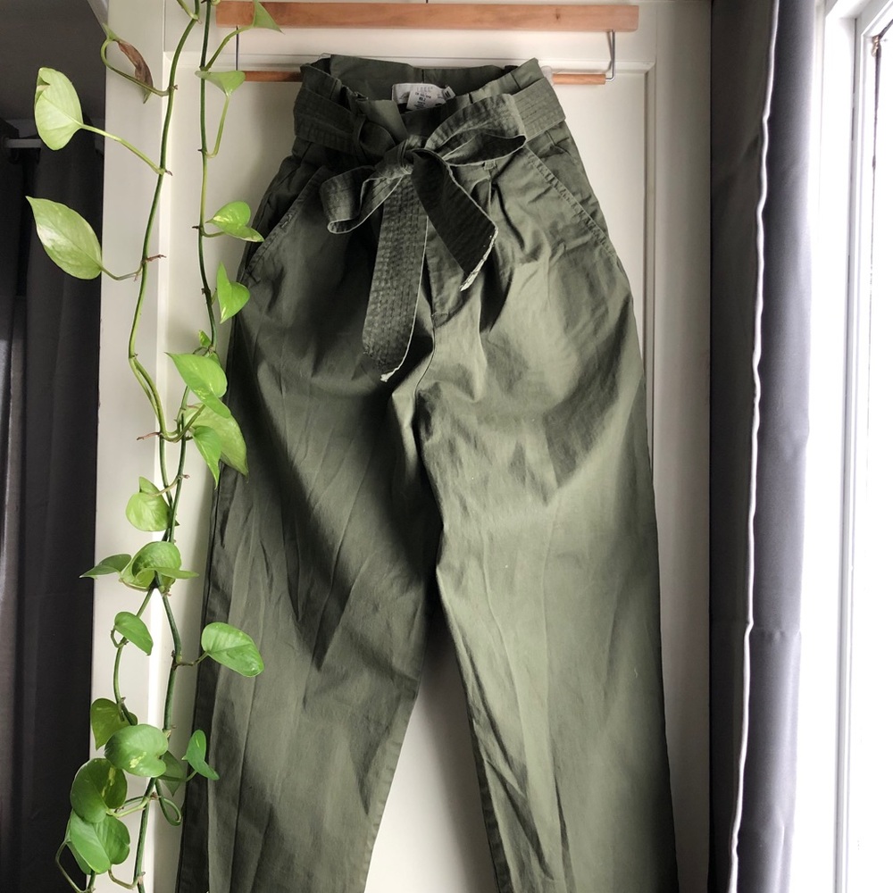 Olive Green Pants